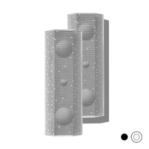 اسپیکر WiFi دیواری Lithe Audio Waterproof جفت سفید front