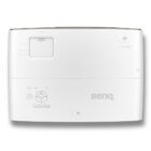 نمای بالا از پروژکتور BenQ W2710i با کنترل‌های دستی و طراحی ساده